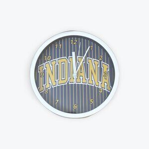 Pacers Basketball 9" Wall Clock